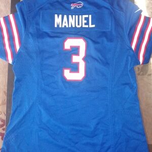 Buffalo Bill's #3 Manuel jersey
